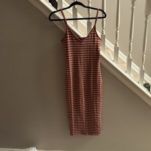 NWT Wild Fable Striped Midi Dress Size Small